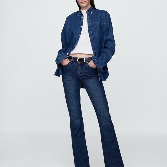 GAP Denim - GAP baby Boot Jeans with Mid-Rise Fit